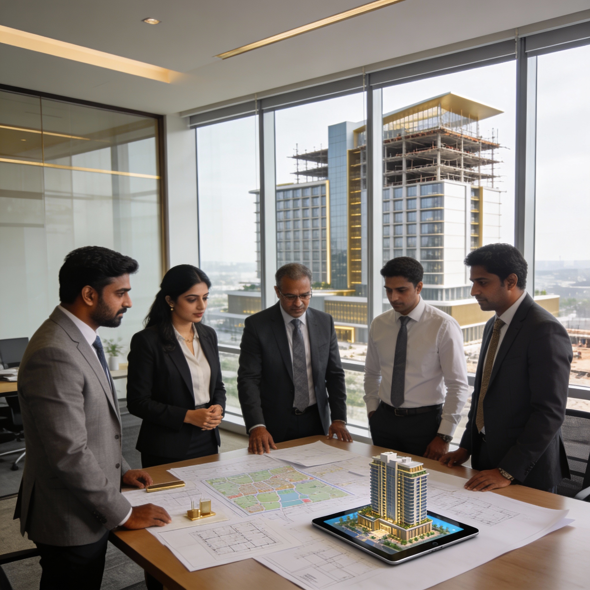 New hotel project planning